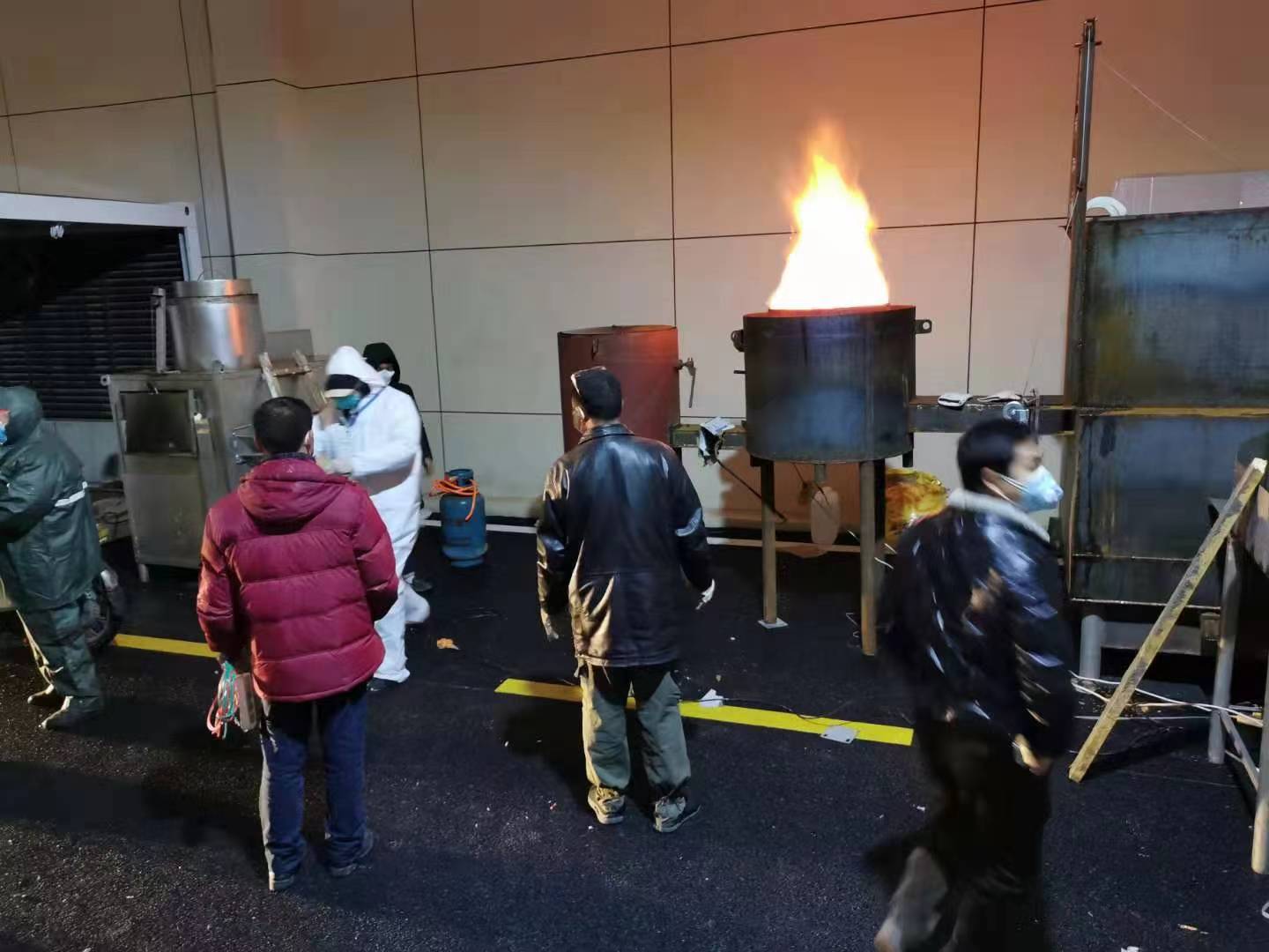 垃圾处理现场 垃圾处理现场